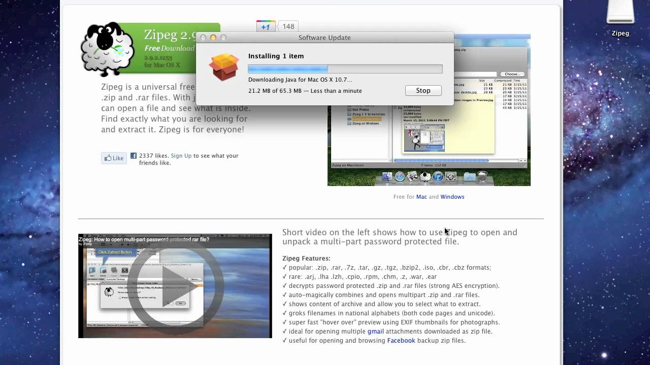 Zip opener for mac